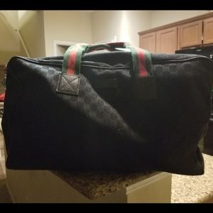 Gucci Large overnight tote.